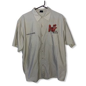 Simpson’s Duff Beer Button Up